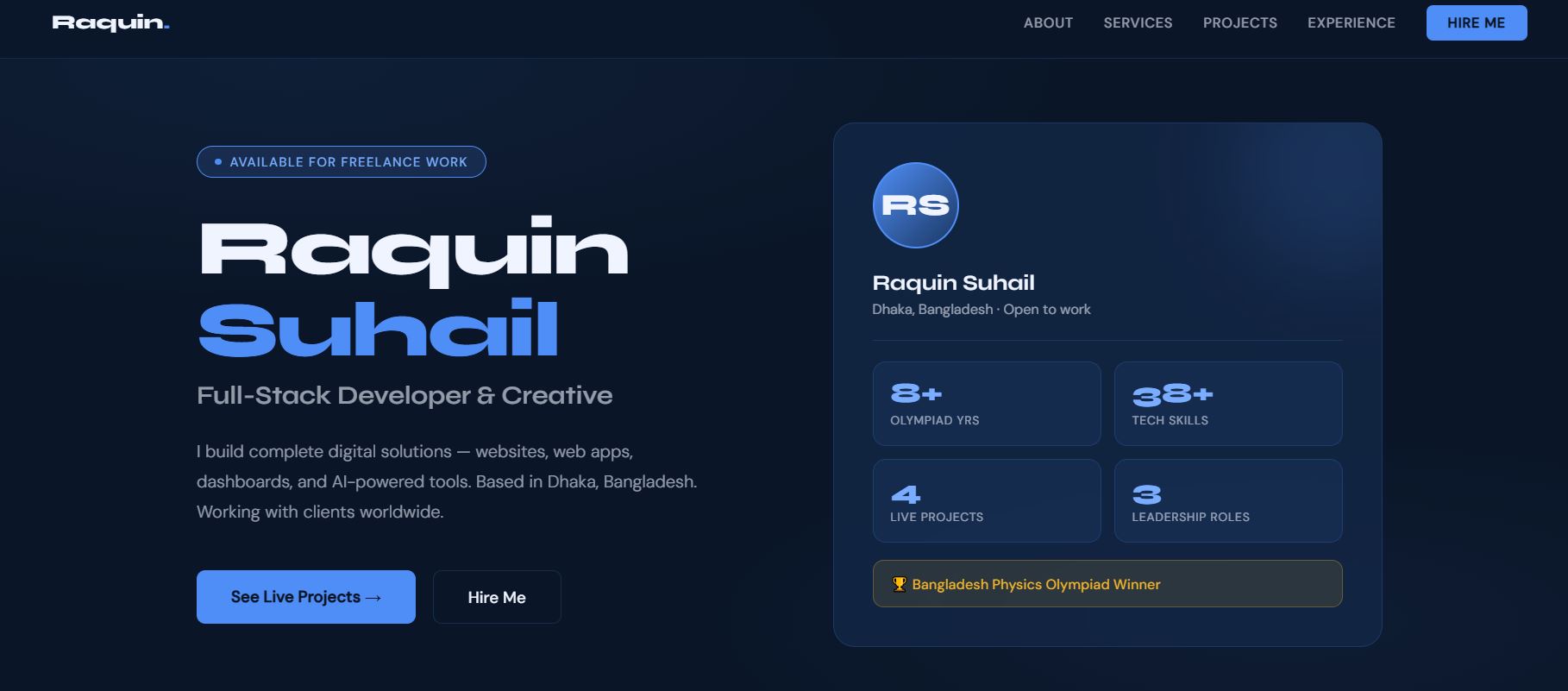 Professional Website Development & AI-Powered Web Apps